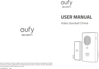 Eufy Dual 2 Pro 2K Video Deurbel Uitbreiding Set