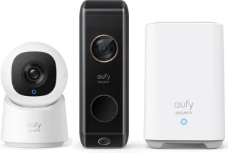 eufy Dual 2 Pro Doorbell 2K + Indoor Cam C220