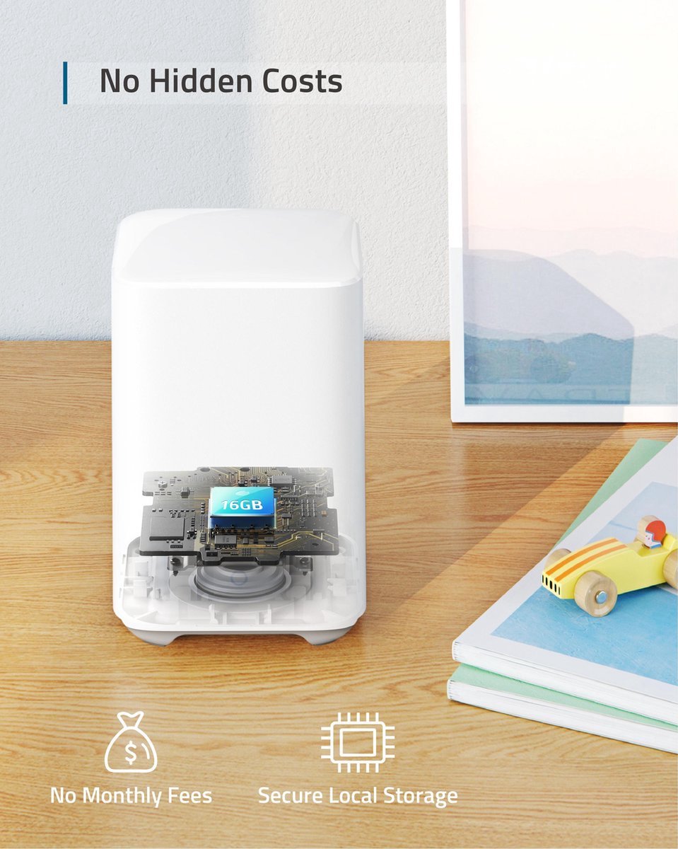 Eufy Eufycam 2 Pro 4-in-1 bundel met Homebase 2 en Dual deurbel