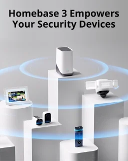 eufy Security E340 Video Deurbel + HomeBase 3 S380 + 240GB SSD Bundel