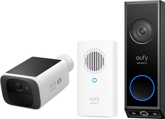 eufy Security E340 Video Deurbel & SoloCam S220 Bundel