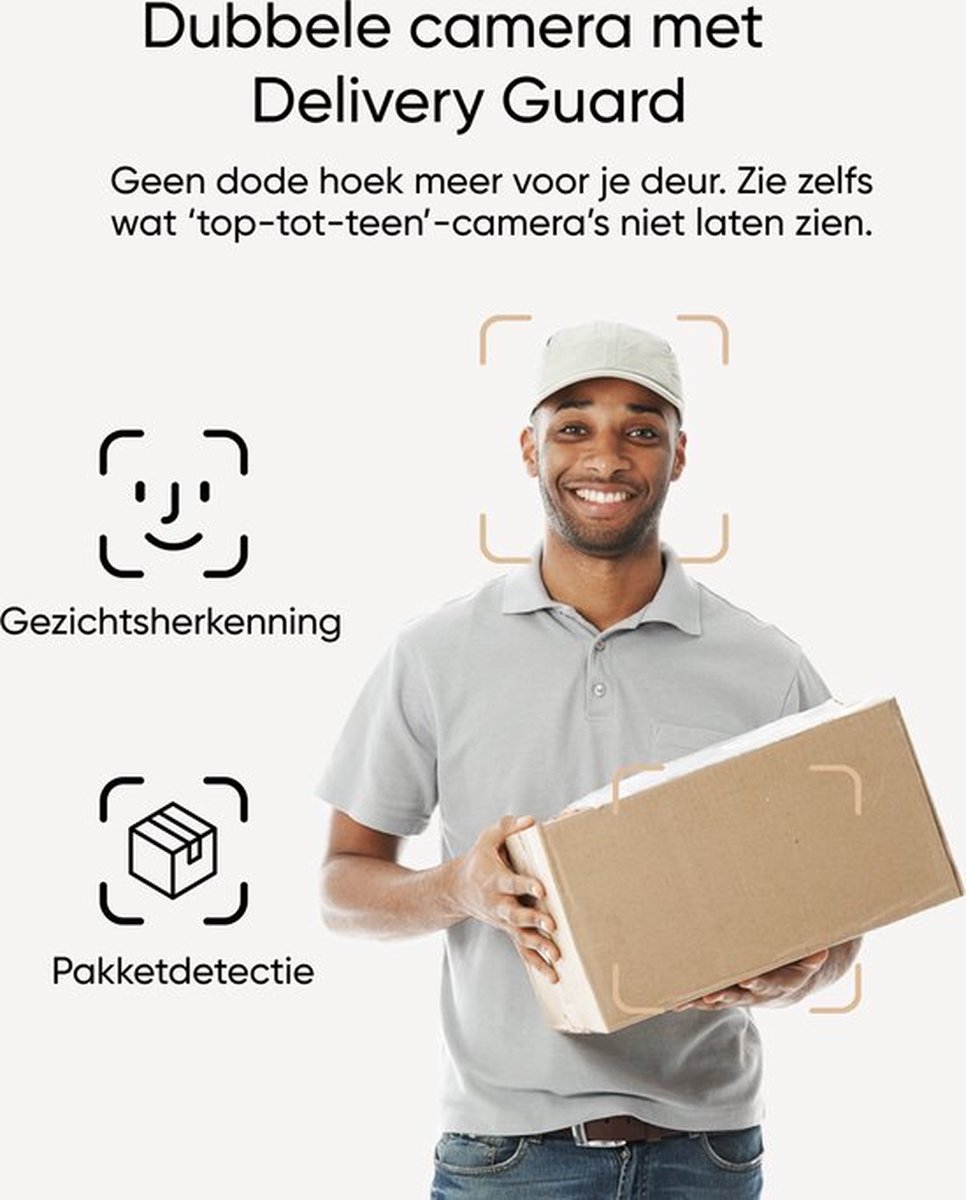 eufy Security E340 Video Doorbell Bundel met HomeBase 3 en Extra Accu