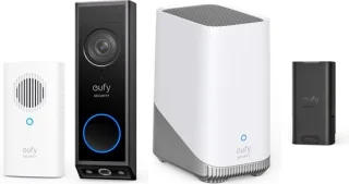 eufy Security E340 Video Doorbell Bundel met HomeBase 3 en Extra Accu