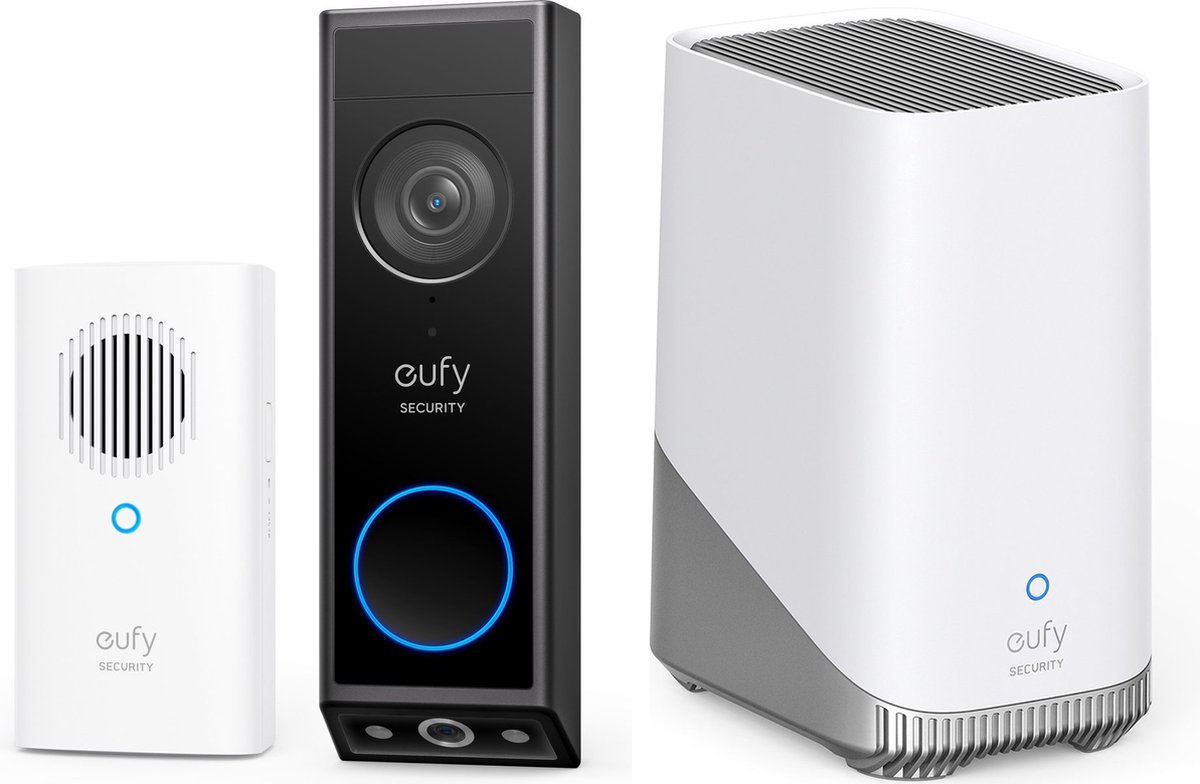 De eufy Security E340 Video Doorbell + HomeBase 3 S380 Bundel in één oogopslag