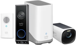 eufy Security E340 Video Doorbell + HomeBase 3 S380 + eufyCam 3 Bundel