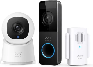 Eufy Security Indoor Cam C220 + C210 Deurbel Voordeelbundel