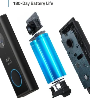 eufy Security S220 2K Video Deurbel 2 stuks + HomeBase 2