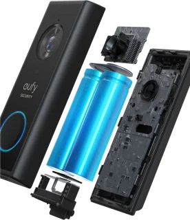 eufy Security S220 2K Video Deurbel 2 stuks + HomeBase 2