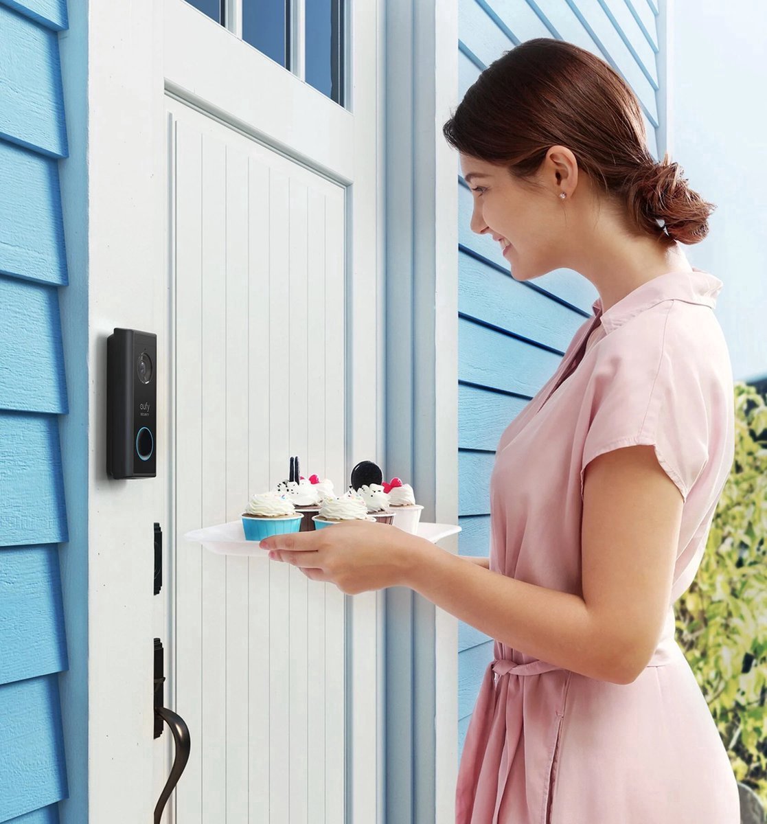 eufy Security S220 Video Deurbel en SoloCam Bundel met HomeBase 2