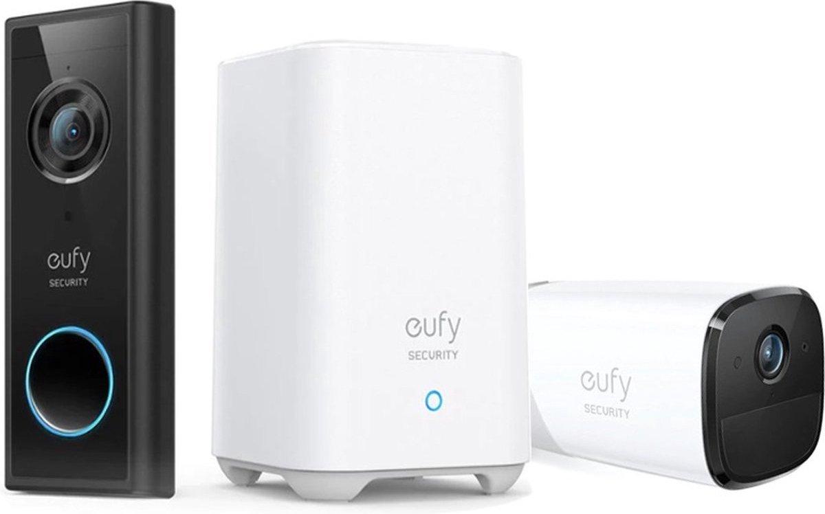 eufy Security S220 Video Deurbel & eufyCam 2 Pro Bundel