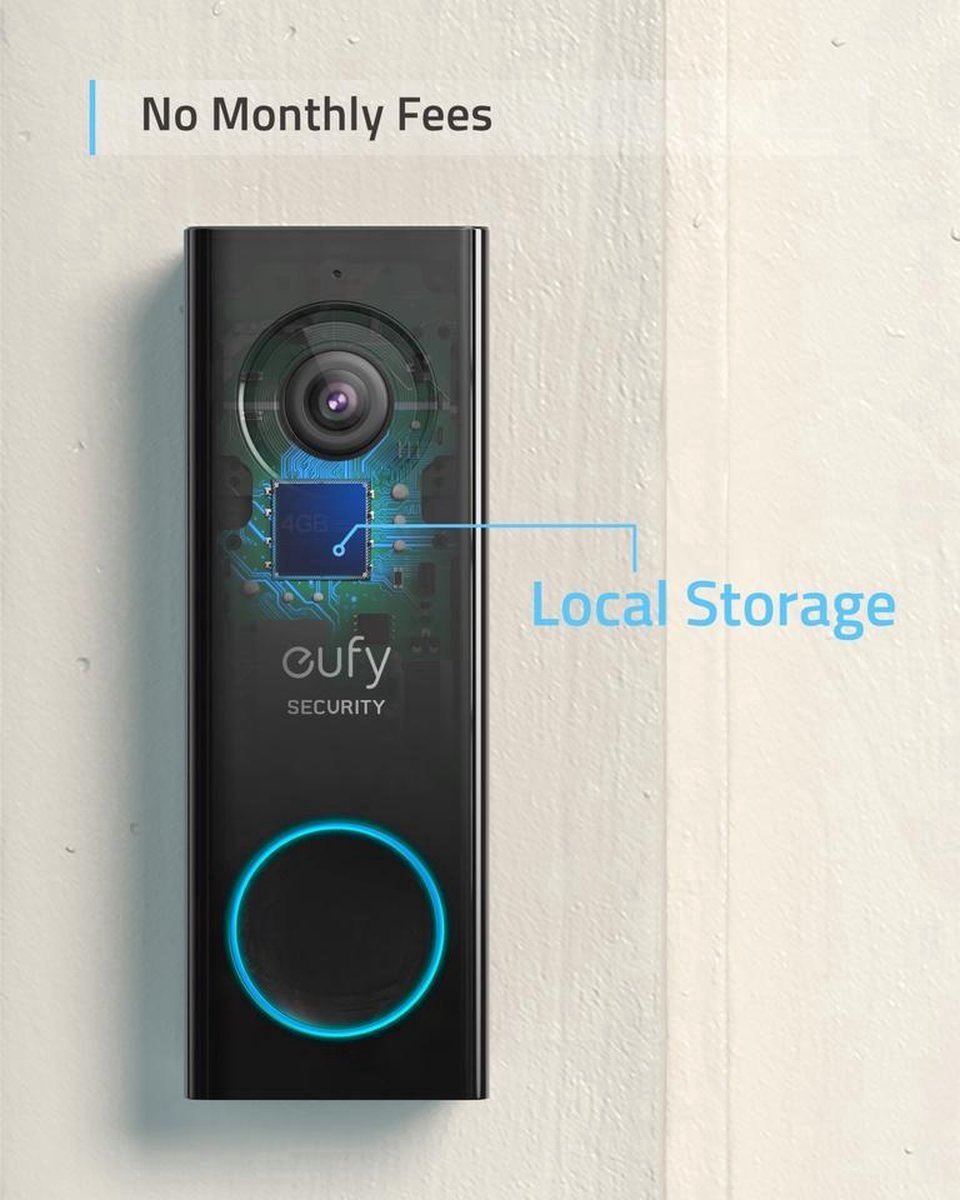 eufy Security S220 Video Deurbel & eufyCam 2 Pro Bundel