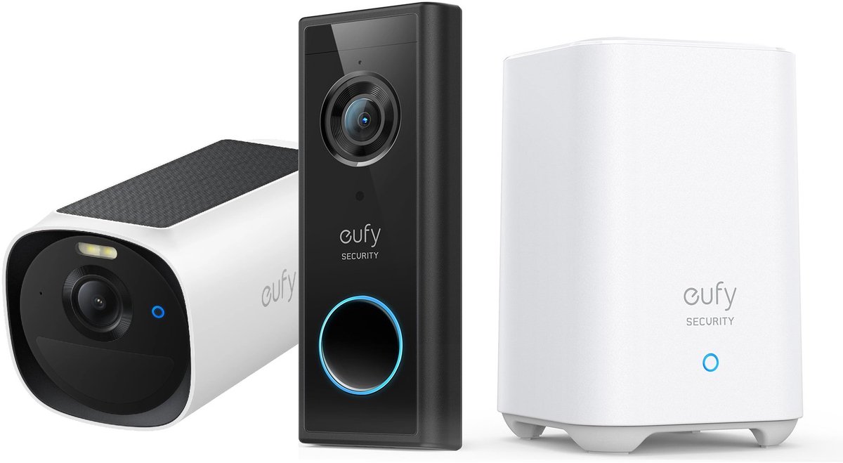 De eufy Security S220 Video Deurbel + EufyCam E40 2K Solar Bundel in één oogopslag