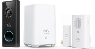 eufy Security S220 Video Deurbelset met Homebase 2 en Deurbelgong