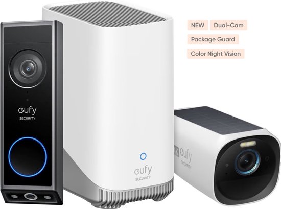 eufy Security Video Doorbell E340 Bundel met HomeBase 3 en eufyCam 3 review