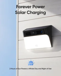 eufy Security Video Doorbell S220 + Solar Wall Light Cam S120 Bundel