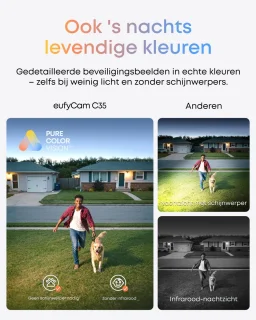 eufy Video Deurbel E340 + eufyCam C35 Beveiligingsset (2 camera's, HomeBase Mini)