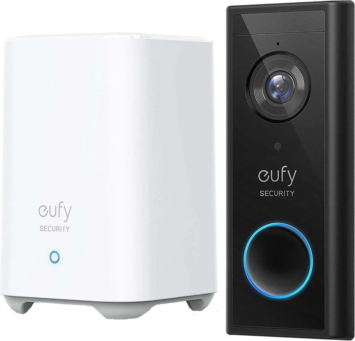 Eufy Video Doorbell 2K Batterij + Homebase deurbelcamera