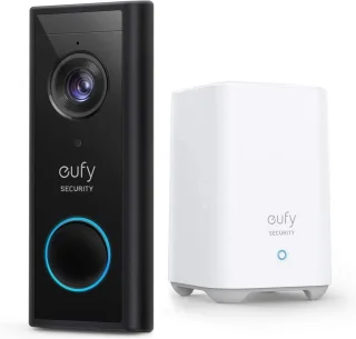 Eufy Video Doorbell 2K Batterij + Homebase deurbelcamera