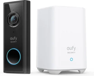 Eufy Video Doorbell 2K Batterij + Homebase deurbelcamera