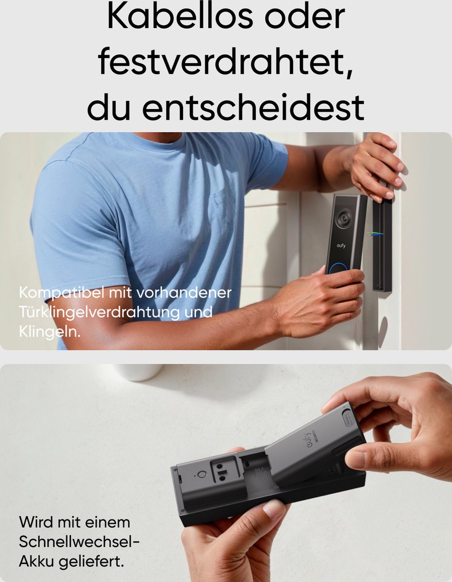 eufy Video Doorbell C31 + Chime Set
