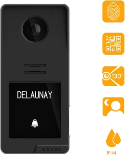 Extel Digital Connect intercom met camera bedraad