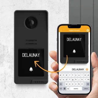 Extel Digital Connect intercom met camera bedraad