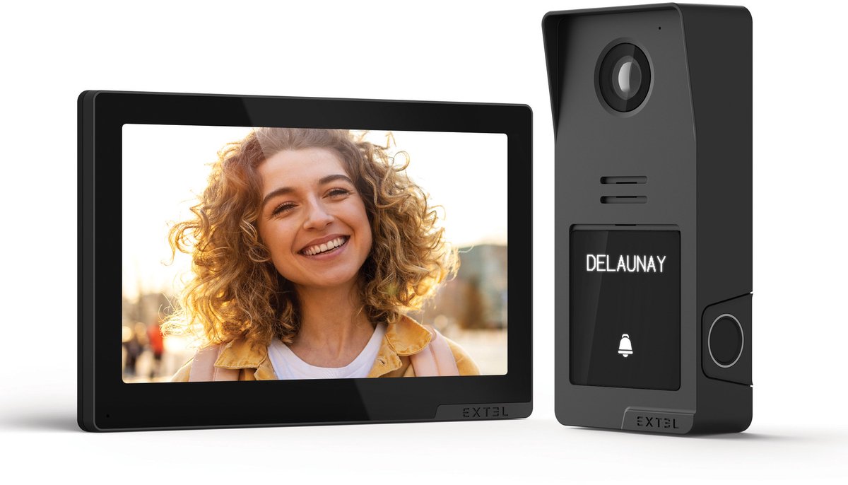 Extel Digital Connect intercom met camera bedraad