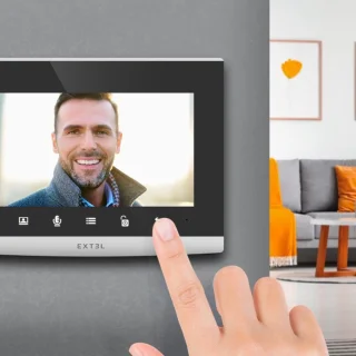 Extel Wave 2 Wi-Fi intercom met camera en 7 inch scherm