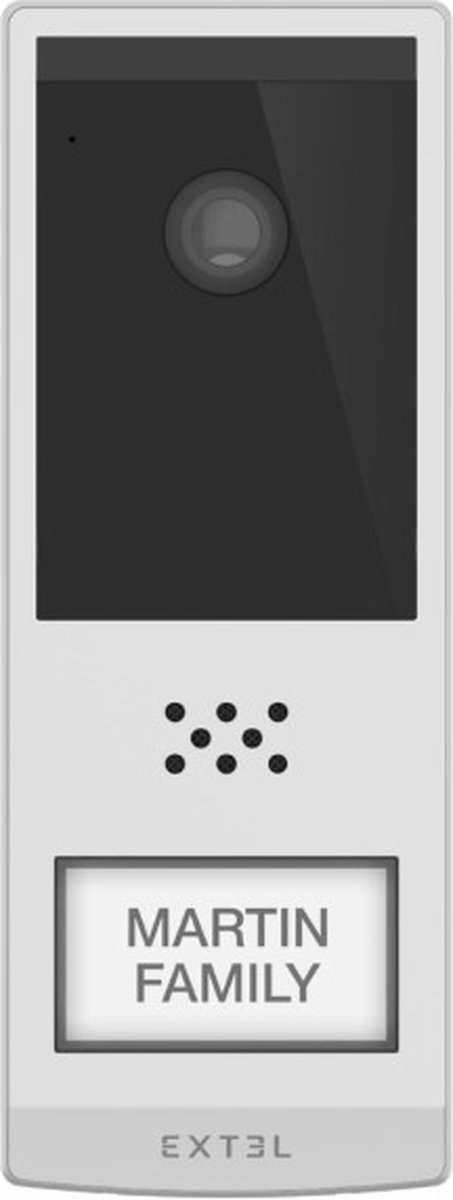 Extel Wave 2 Wi-Fi intercom met camera en 7 inch scherm