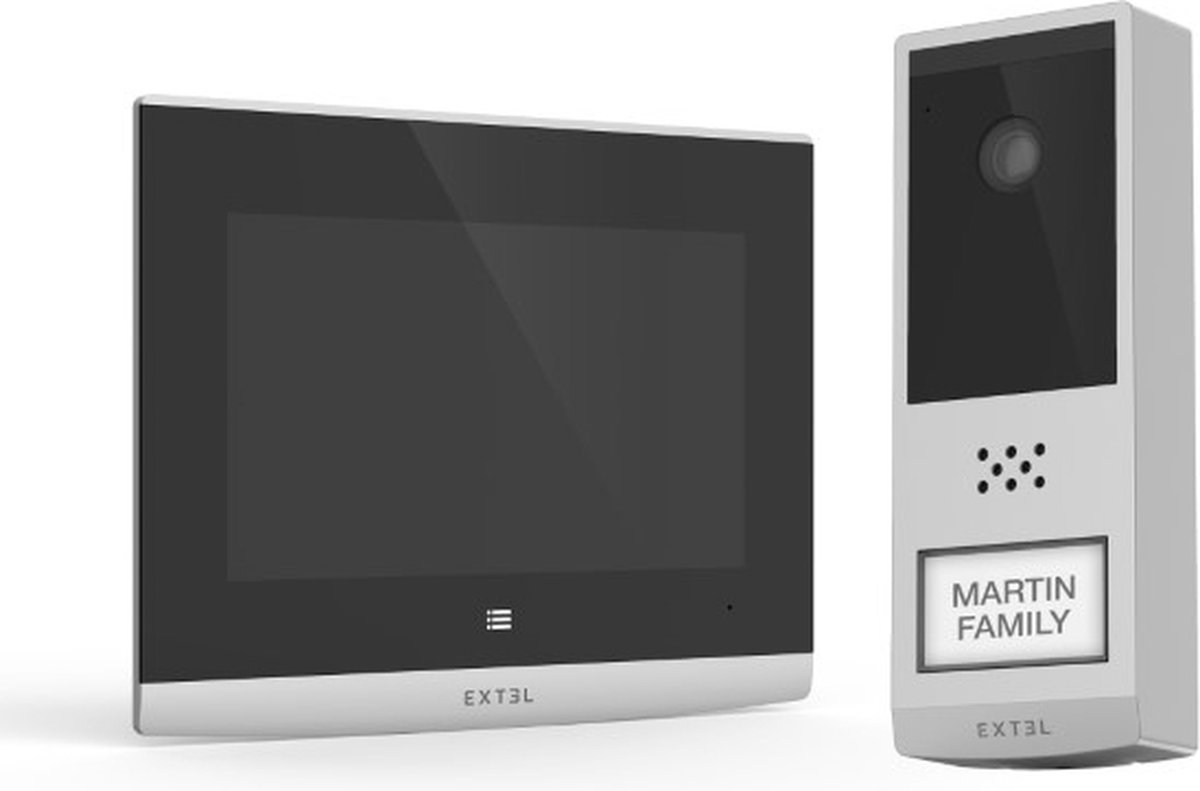 Extel Wave 2 Wi-Fi intercom met camera en 7 inch scherm