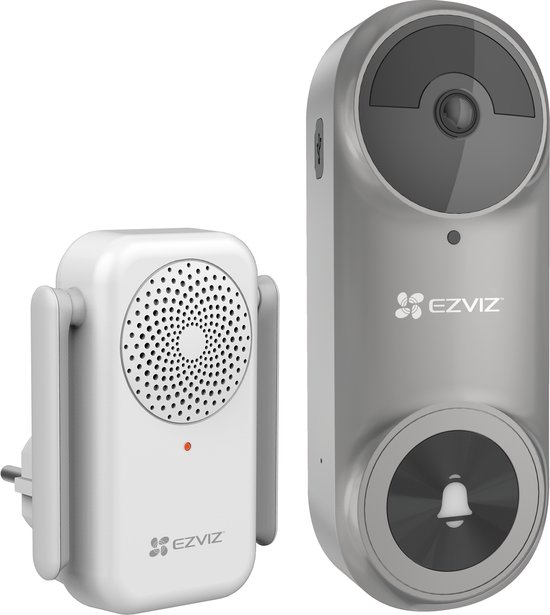Ezviz DB2 Slimme Deurbel 3MP 2K Grijs review