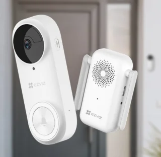 Ezviz DB2 Slimme Deurbel 3MP 2K Wit