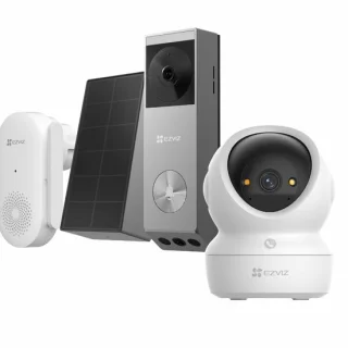 EZVIZ EP3X Deurbelkit + H6C 4K Binnencamera