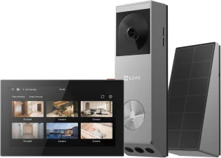 De EZVIZ EP3x Pro Video Doorbell with SD7 Smart Screen in één oogopslag