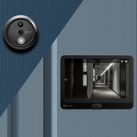 EZVIZ HP4 Draadloze Deurbel met Monitor 1080p