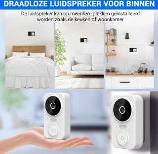 Ferodelli Videodeurbel - Wit
