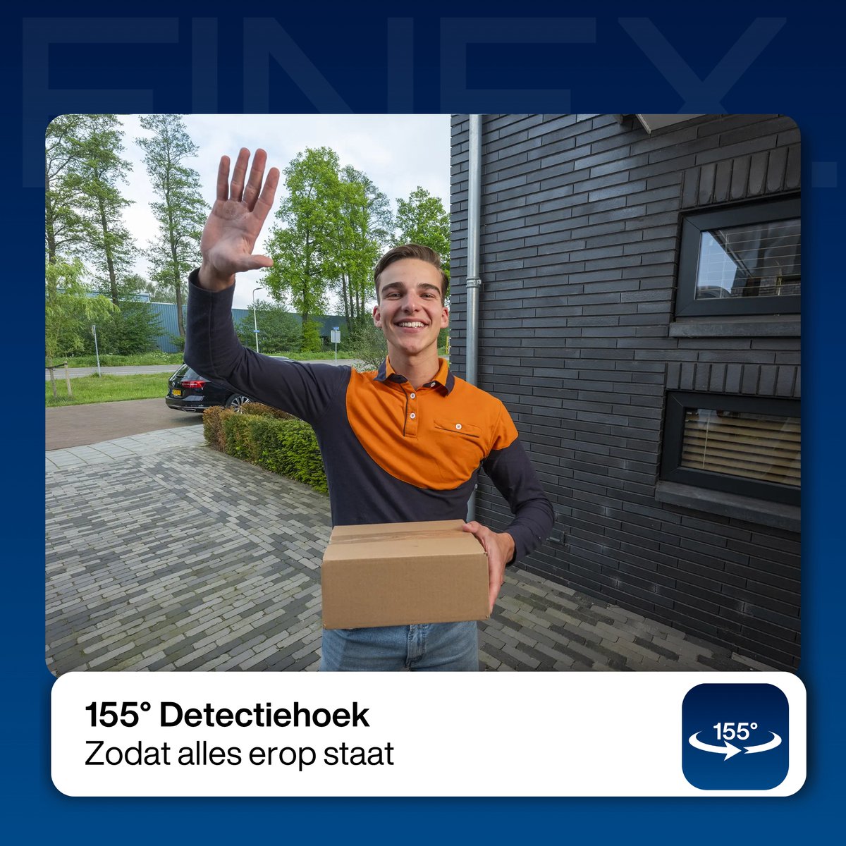 Finex Video Deurbel met Binnenbel en SD Kaart 32GB