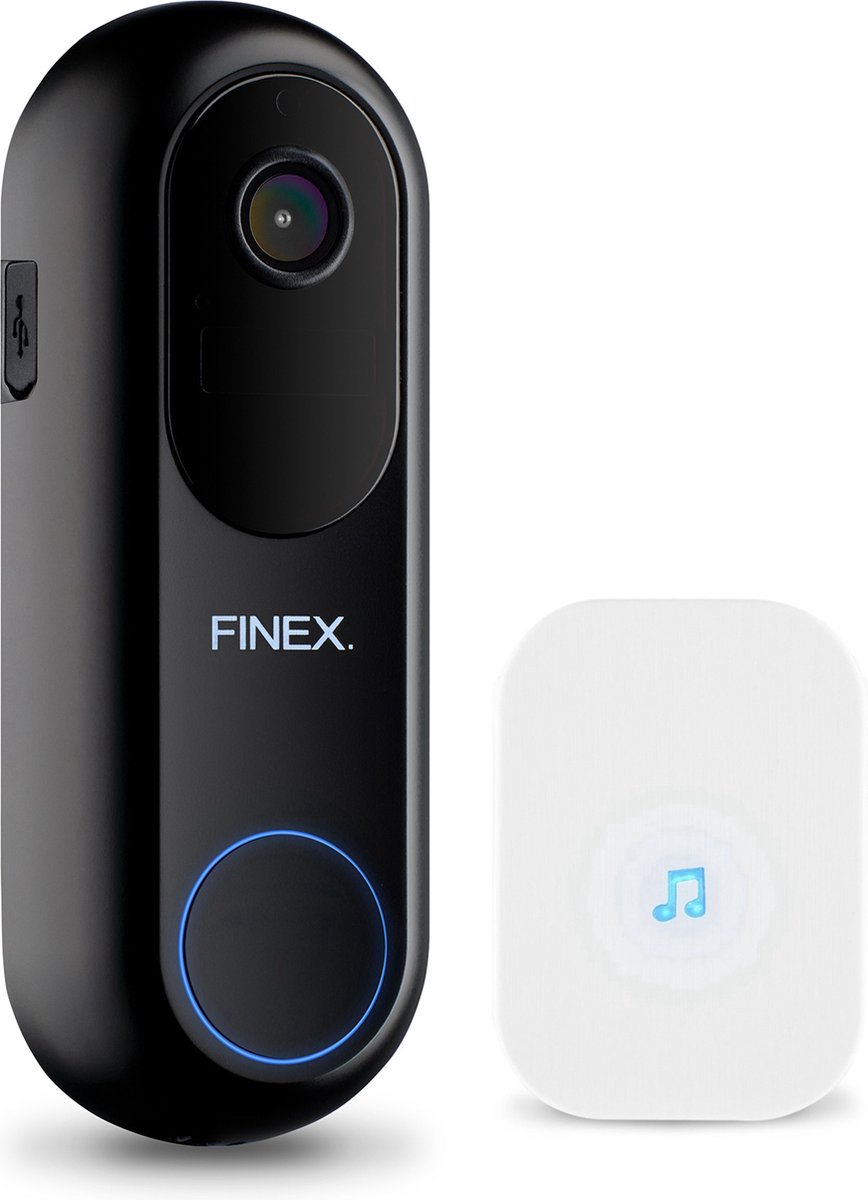 Finex Video Deurbel V2 inclusief Binnenbel