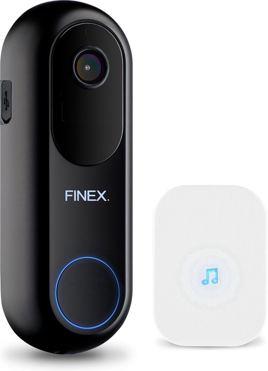 Finex Video Deurbel V2 inclusief Binnenbel