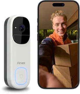 Finex Video deurbel V3 - wit