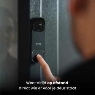 Gologi Video Deurbel Draadloos Zwart