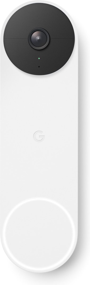 Google Nest Videodeurbel Wit Batterij
