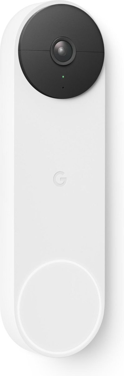 Google Nest Videodeurbel Wit Batterij