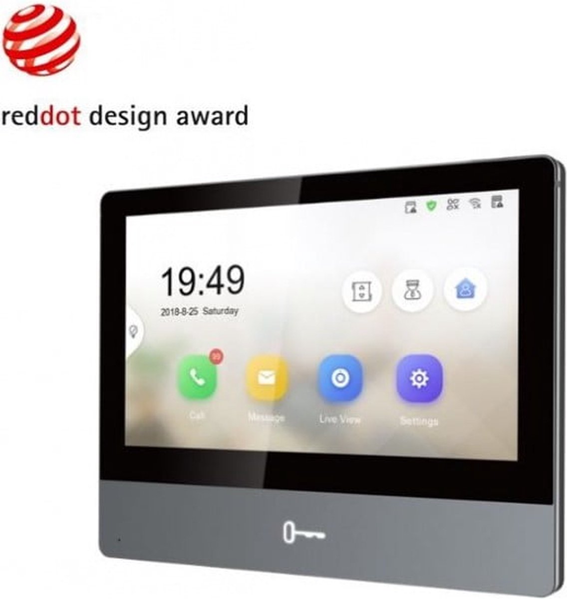 Hikvision DS-KH8350-WTE1 7" Wifi video deurstation