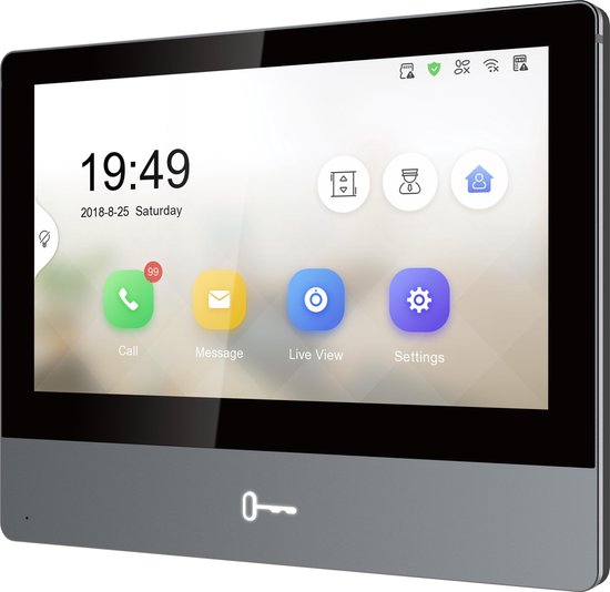 Hikvision DS-KH8350-WTE1 7" Wifi video deurstation