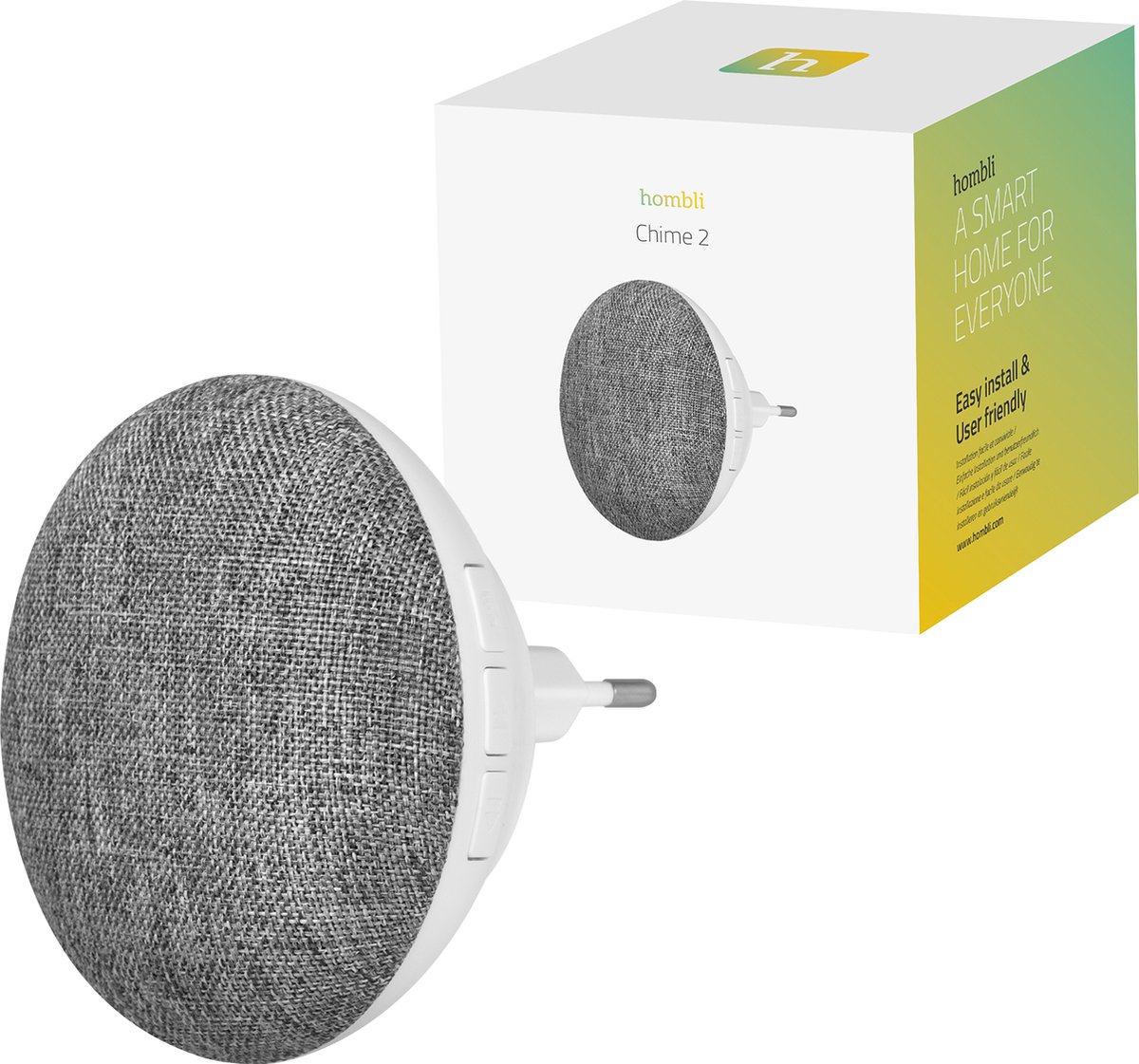 Hombli Doorbell Chime 2 draadloze deurbelgong