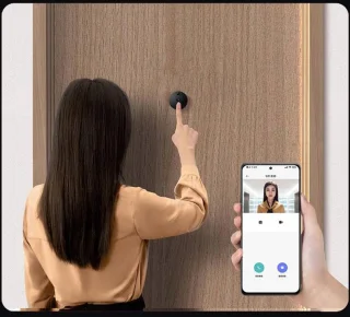 Home-Locking T-2100 Draadloze WiFi Videofoon met Binnen Scherm