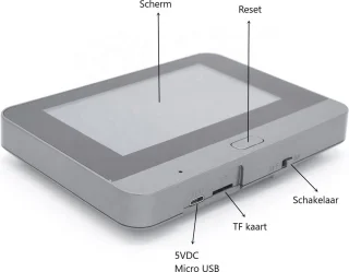Home-Locking T-2100 Draadloze WiFi Videofoon met Binnen Scherm