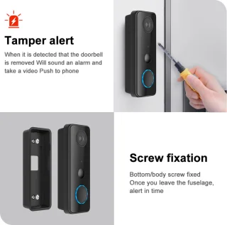 HomeSafe Slimme Videodeurbel