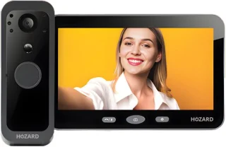 Hozard® deurbel met camera en monitor